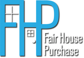 Fair House Purchase blue logo graphic